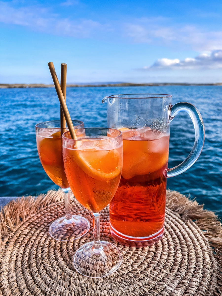 Island Junks Aperol Spritz